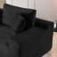 Canapé-lit modulaire à assise profonde modulaire avec porte-gobelets, ports USB, rangement et repose-pieds mobile, aucun assemblage requis pour le salon-1421580914