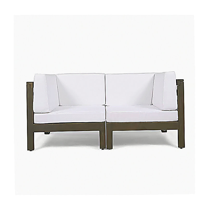 BRAVA X-BACK LOVESEAT, WHITE