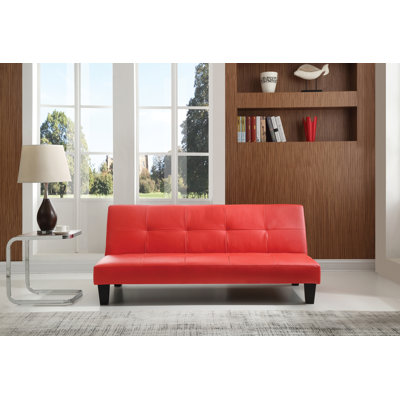 Versatile Contemporary Red Sofa Bed