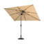 Parasol carré George West-1098835164