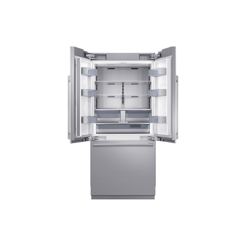 36" Built-In French Door Refrigerator, Panel Ready 