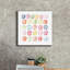 Art mural sur toile Epic Graffiti «Watercolor Alphabet» par Sarah Adams-860235407