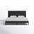 Tamita Leather Platform Bed-1806377550-1806377549