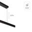 Luminaire suspendu linéaire 48 po Pinpoint-1810125837