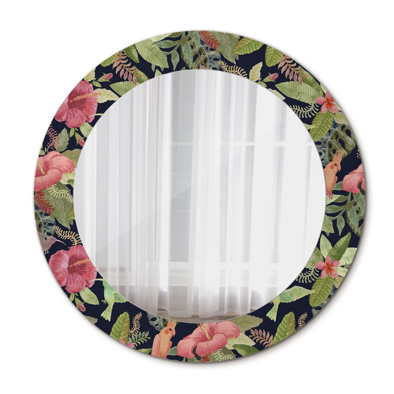 Huldar Glass Flat Wall Mirror