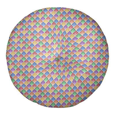 Katelyn Elizabeth Geometric Reversible Throw Pillow