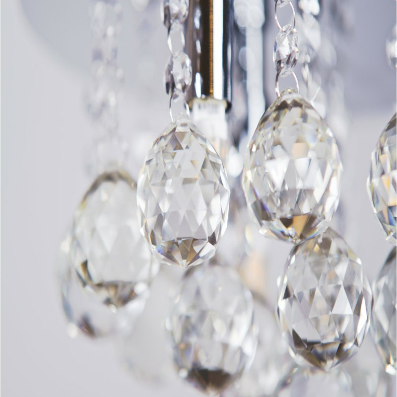Bolla Flush Mount, Chrome