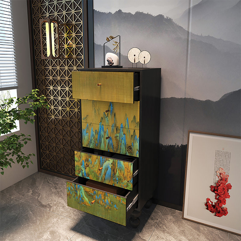 Armoire décorative rétro