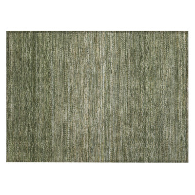 Machine Washable Indoor/Outdoor Kirksville ACN2150 Striped Rug