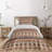 Native Rustic Geometric Shapes Coverlet-41887022