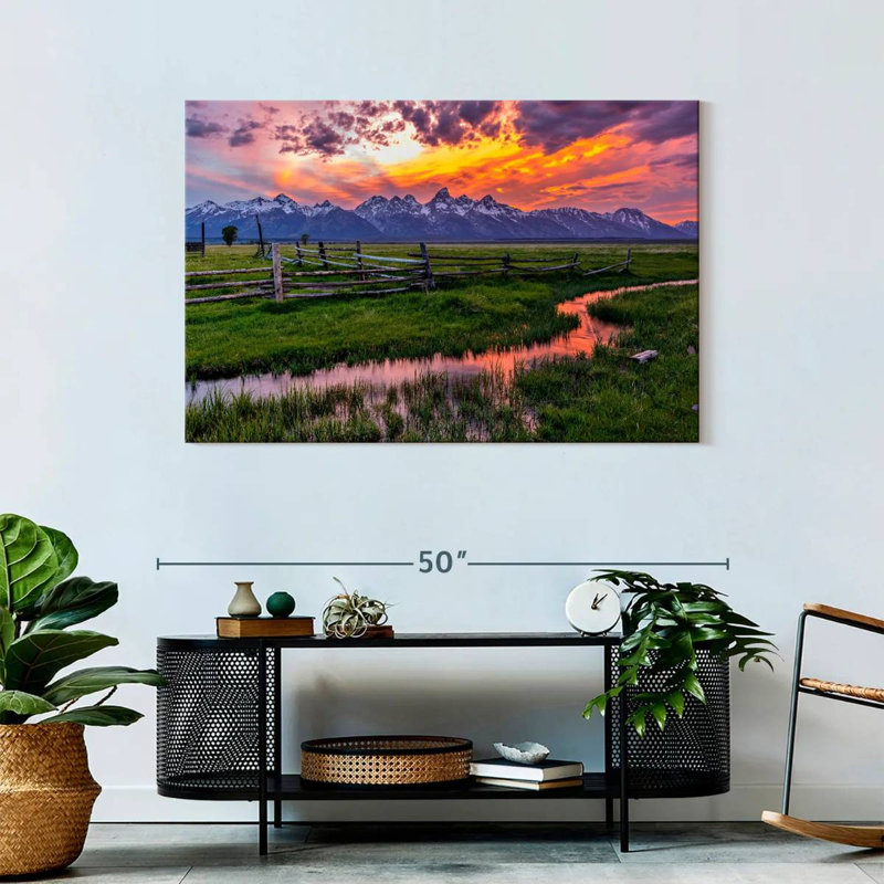 Alvord Grand Teton Radiance, H 30 po x l 45 po