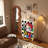 Modern Cartoon Painted 5-Drawer Accent Chest