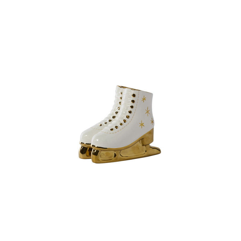 Ice Skate Planter 7"x 4"x 6"