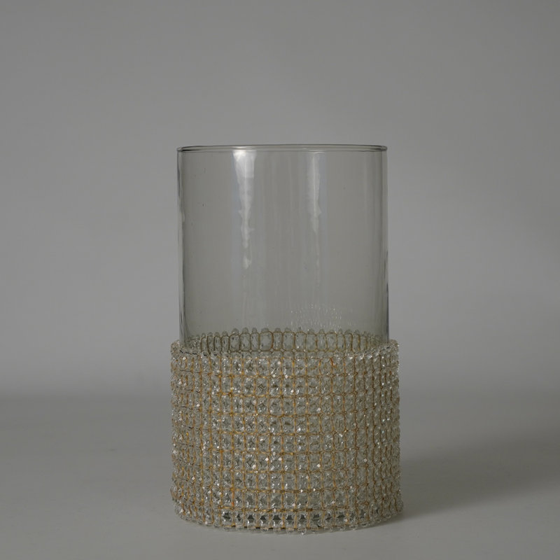 Jalinqua Glass Tabletop Votive Holder, 10" H x 10" W x 10" D
