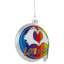 Ornement de Noël en verre à bulles 4,75 "" Love is Love "
