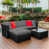 Black Frame/Gray Cushion selected