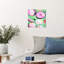 Tranches de pamplemousse roses sur toile-1241423798