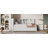 Twin Size Wood Daybed With Storage Shelves, USB And Trundle, White-757035018