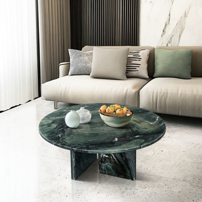 Table basse en marbre, 45 H40 Cm + 70 H32 Cm, design luxueux, centre de table dynamique à couches superposées