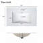 Meuble-lavabo de salle de bain avec lavabo en céramique