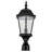 Cathe Outdoor Light and Lamp Post Bundle – Plastic Cross Arm and Clear Glass