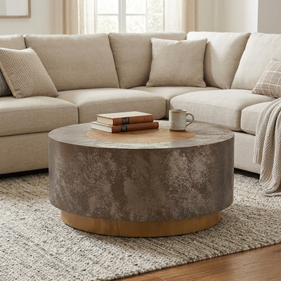 Table basse ronde décorative Bexford Modern