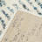Jiya Checkered Ivory Shag Area Rug-2107543415