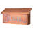 Pasadena Brass Wall Mounted Mailbox-672035073-672035133