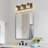 23" 3-Light Farmhouse Faux Wood Grain Dimmable Vanity Light with Seeded Glass for Bathroom & Mirror-875365686-887759153