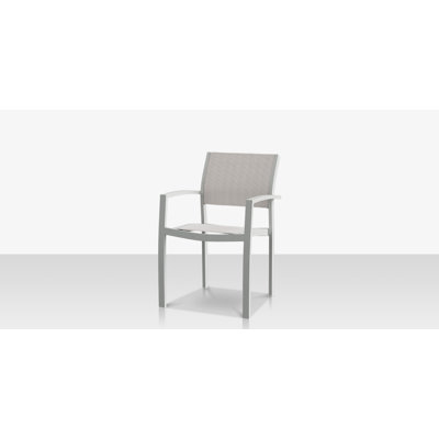 Chaise de salle à manger avec accoudoirs empilable Fusion