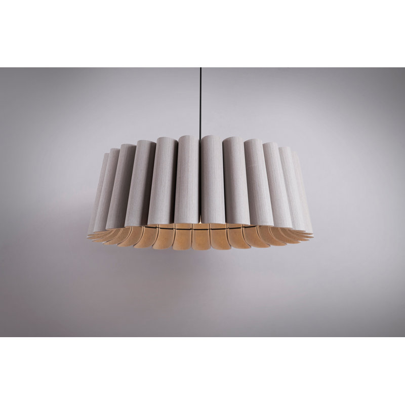 Luminaire suspendu Renata, Chêne gris