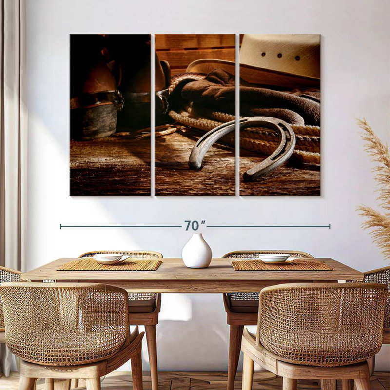 Lelar Western Themed, 36" H x 57" W