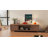 70" Mid Century Modern TV Stand for 75" TV, Modern Entertainment Center with Fluted Storage Cabinet & Open Shelf -356829936-356829937