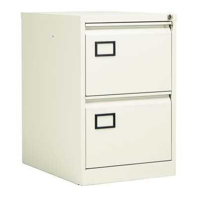 47cm Wide 2 -Drawer Steel File Cabinet