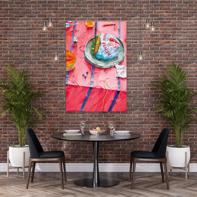 Dapner Kebab, pique-nique coloré, fruit contemporain, art mural d'été