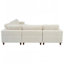 Canapé modulaire modulaire en L avec repose-pieds-322769746
