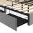 Storage  Bed Frame With LED-1290478323-1290478324