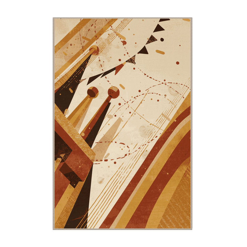 Tapis moelleux moelleux Edens Parade, 5 x 8