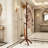 This Freestanding Tree-Shaped Coat Rack Features 8 Hooks And 3 Adjustable Height Settings, Making It Suitable For Storing Clothes, Hats, And Bags In Bedrooms, Entryways, And Offices.-1513138348