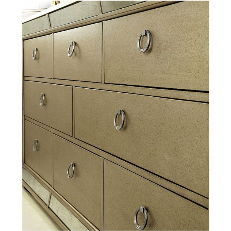 Commode 8 tiroirs avec miroir Depew