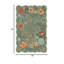 Tapis floraux pour le vestibule, tapis de cuisine lavables 2X3, tapis doux ultra-mince, tapis de porte intérieur antidérapant antidérapant Boho pour tapis de salle de bain (2X3pi, vert)