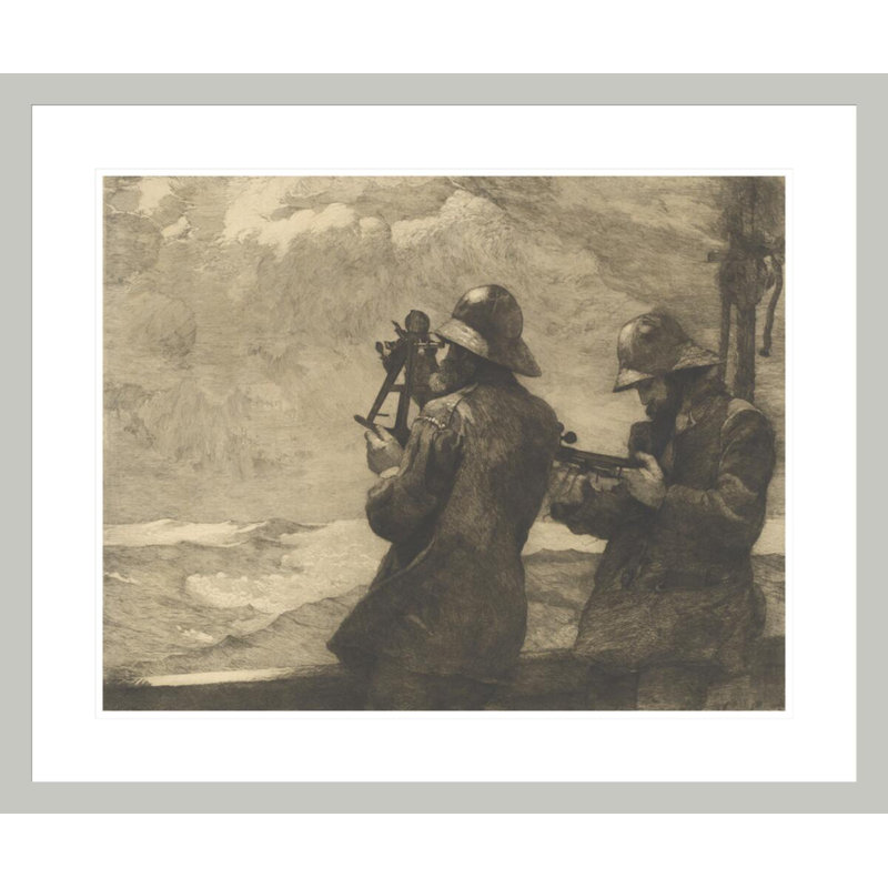 «Eight Bells» par Winslow Homer, impression giclée sur cadre, 23,5 po H x 28,2 po L