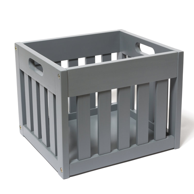 Harriet Bee Decorative Bin, Gray