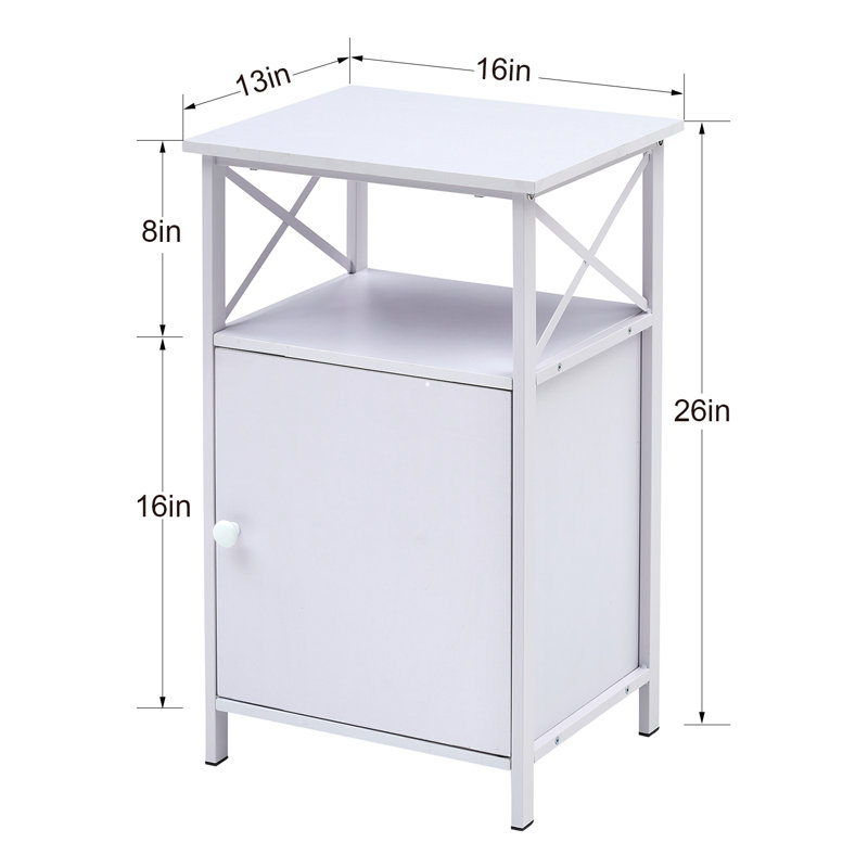 Ensemble de chambre à coucher Kempst, Double, Blanc
