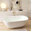 Baignoire de trempage autoportante 59 po. Surface solide