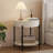 End Table Round Side Table With Drawer Circle End Tables Wooden Bedside Table-1160502684