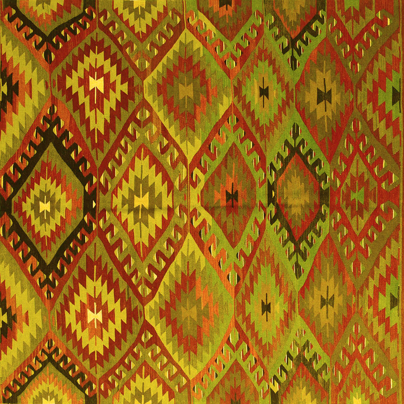 Iacov Performance Southwestern Indoor Rug, Square 7'