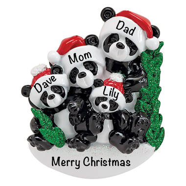 Mama Bear 4 Cubs Cute Mothers Day For Moms Four Kids Ornament by