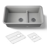 Cairn Smart Divide 33-1/2" Undermount Kitchen Sink