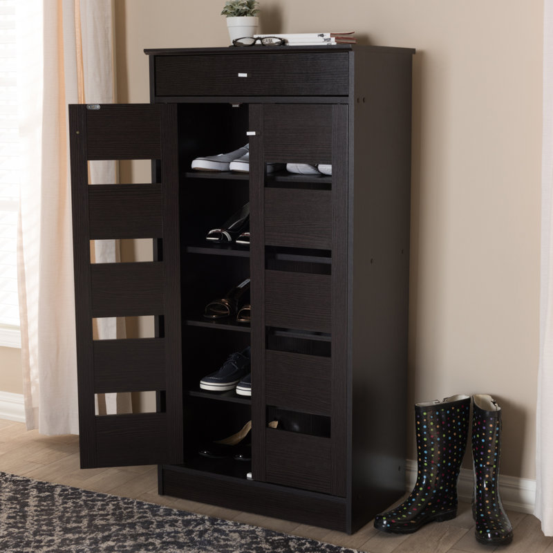 10 Pair Shoe Storage Cabinet